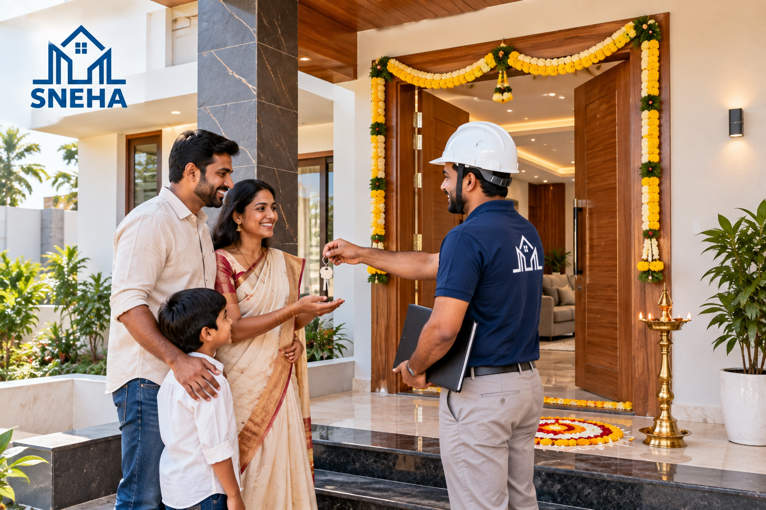 Final Home Handover and Inauguration